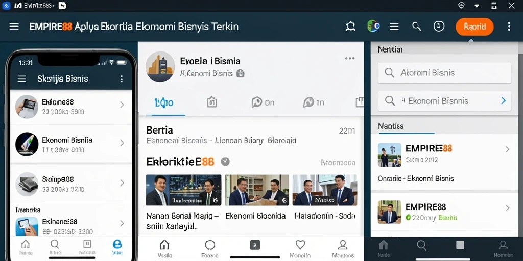 Tampilan antarmuka EMPIRE88 yang informatif dan menarik.