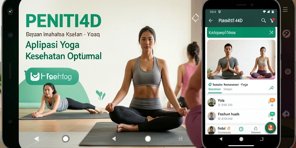Tampilan antarmuka aplikasi PENITI4D yang menarik dan informatif.