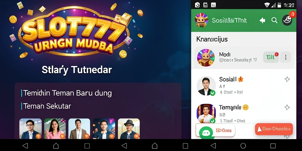 Antarmuka intuitif SLOT777 dalam menjalin pertemanan.
