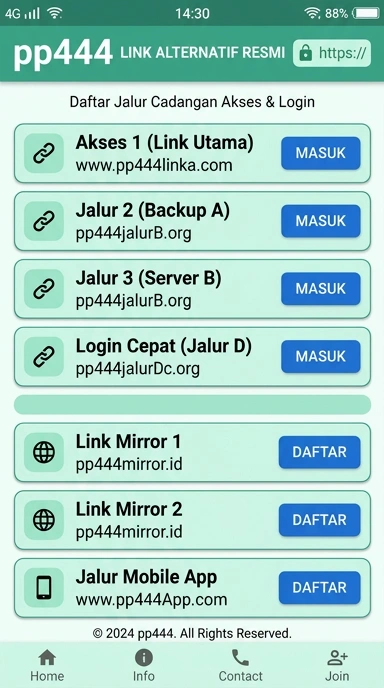 Akses Cepat halaman pp444 untuk pengunduhan APK